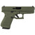 Glock 19 Gen5 9mm Luger Pistol 4.02" Barrel 15+1 Round Olive Drab Green