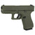 Glock 19 Gen5 9mm Luger Pistol 4.02" Barrel 15+1 Round Olive Drab Green
