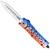 Cobratec Knives MFLBLUFS3DAGNS FS-3 Blue Lure OTF Knife Cobratec Knives MFLBLUFS3DAGNS FS-3 Blue Lure OTF Knife