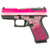 Glock 43X MOS 9mm Luger Pistol 3.57" Barrel 10+1 Round Lady Bug Cerakote Finish