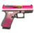 Glock 43X MOS 9mm Luger Pistol 3.57" Barrel 10+1 Round Lady Bug Cerakote Finish