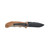 Camillus Inflame Pocket Knife 3.25" Drop Point 440 Black Titanium Carbonitride Blade ABS Polymer Handle Beige & Brown