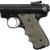 Hogue Wraparound Rubber Grips Ruger MKII/III OD Green