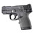 Hogue HandAll Beavertail Handgun Grip Sleeve for S&W M&P Shield 45 Kahr P9 40 CW9 40 Slate Grey