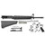 Del-Ton AR-15 Rifle Kit 20" Barrel Black