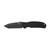 Camillus Tanto Pocket Knife 3.5" Tanto Point VG-10 Black Titanium Carbonitride Blade G-10 Handle Black