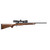 Mossberg Patriot Bolt Action Rifle 30-06 Springfield 22" Fluted Blued Barrel Blued Frame Walnut Straight Grip Stock with Vortex Crossfire II Scope