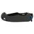 Columbia River Knife & Tool P.S.D. Pocket Knife 3.63" Combination Edge Carbon Fiber Handle Black