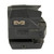Meprolight MCO Pro Red Dot Sight 1x 3-Segment Reticle Matte Black