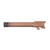 Fortis Manufacturing Barrel Glock 19 9mm Luger Threaded 1/2x28 TPI Copper