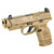 FN 509 Compact MRD Compensated 9mm Luger Pistol 4.2" Barrel 15+1 Round Flat Dark Earth
