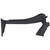 Advanced Technology Tactical Top Folding Stock with Pistol Grip Remington 870, Mossberg 500, 590, 835, Winchester 1200, 1300 12 Gauge Polymer Black