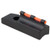 Williams Fire Sight Front Sight Ramp .410" Height Fits .625" Barrel Diameter Aluminum Black Fiber Optic Red