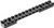 Audere Remington 700 Short Action Rail 0 MOA Black