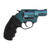 Charter Arms Undercover Chameleon .38 Spl Pistol 2" Barrel 5-Shot Blue-Green Frame Black Cylinder Full Grip