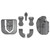 Alien Gear Photon OWB Holster Right Hand Sig Sauer P320C Kydex Black