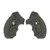 VZ Grips Operator II Revolver Grips, Black/Gray, G10, Fits S&W J Frame Round Butt