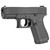 Glock 19 Gen5 9mm Luger Pistol 4.02" Barrel 15+1 Round Black (Front Serrations, 2 Mags)