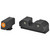 XS Sights R3D Sight Glock Small Frame Orange