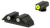 Night Fision GLK001007YGW Tritium Night Sights for Glock 17/17L/19/22 Green Tritium/Yellow Outline Front, Green Tritium/White Outline Rear
