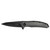 Kershaw Grid Assisted Opening Pocket Knife 3.7" Drop Point 8Cr13MoV Black Oxide Blade Titanium Coated Stainless Handle Gray