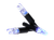 Nap Thunderglo Illuminated Nock Blue 6 Pack