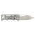 SOG Cash Card Pocket Knife 2.75" 8Cr13MoV Satin Blade Stainless Steel Handle