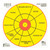 Pro-Shot Products 12-Inch Bullseye Pistol Training Targets 6-Pack