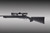 Hogue Rubber OverMolded Rifle Stock Mauser 98 Full Bed Sporter Barrel Channel Synthetic Black