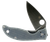 Spyderco Polestar Pocket Knife 3.3" Drop Point CTS-BD1 Stainless Blade G-10 Handle Gray