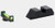 AmeriGlo Fiber Combination Sight Set for Glock Gen 5 17/19/19X/26/34/45 Green/Black