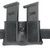 Safariland 079 Double Magazine Pouch Snap-On Glock 17 19 22 23 Polymer Black
