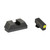 Ameriglo L-Height Tritium Sight Set Glock 43X/48 MOS with Holosun 407/507K Green