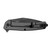 Kershaw Flyby Assisted Opening Pocket Knife 3" Wharncliffe D2 Black Stonewash Blade Stainless Steel Handle Gray - Image 2