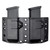 Bravo Company Double Magazine Pouch Black
