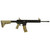 Smith & Wesson M&P 15-22 Sport MOE Semi Automatic Rifle 22 Long Rifle 16.5" Black Threaded Barrel Black Frame Flat Dark Earth Collapsible Stock