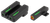 Truglo TFX Pro Sight Set for Steyr M-A1, C-A1, S-A1, L-A1 Tritium/Fiber Optic Orange/Green