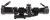 Aim Sports JTHR1 Recon Rifle Scope 1.5-4x30mm Tri-Illuminated 3/4 Circle Dot Reticle Black