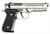 Beretta 92FS 9mm Luger Pistol 4.9" Barrel 15+1 Round Inox Slide Black Rubber Grip