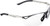 Allen Trigger Shooting Glasses Metal Frame Clear Lens