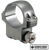 Ruger 90294 Scope Ring 1" Medium Silver