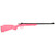 Crickett G2 Single Shot Youth Rifle 22 Long Rifle 16.125" Blued Barrel Black Frame Pink Synthetic Monte Carlo Stock