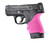 Hogue Handall Beavertail Grip Sleeve S&W M&P Shield, Ruger LC9, Glock 26/27 Rubber Pink