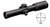Burris Handgun Scope 2x20mm Plex Reticle Matte