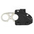 Sog Snarl Fixed Blade Knife 2.3" Sheepsfoot 9Cr18Mov Silver Blade