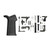 Aero Precision M5 Lower Parts Kit AR-308 Black (Includes MOE SL Grip)