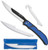 Outdoor Edge Razor Fin Fixed Blade Knife 4-Blade Blue