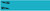 4.675" TURQUOISE 13 PACKTAC VANES STANDARD ARROW WRAP