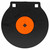 Birchwood Casey 8-Inch Gong Target 3/8-Inch AR500 Steel