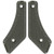 Midwest Industries Lever Stock G10 Large Pistol Grip Gray Black